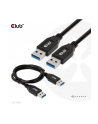 Club3D cac-1409 usb usb 3.2 gen 2 (3.1 gen 2) 0,5 m usb a czarny (55624591) - nr 8