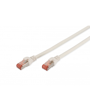DIGITUS  KABEL KROSOWY CAT-6-5 M - EKRANOWANIE S-FTP - PRZEWODY MIEDZIANE - PŁASZCZ LSZH - KABEL SIECIOWY - BIAŁY  () nr 1