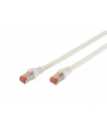 DIGITUS  KABEL KROSOWY CAT-6-10 M - EKRANOWANIE S-FTP - PRZEWODY MIEDZIANE - PŁASZCZ LSZH - KABEL SIECIOWY - BIAŁY  () - nr 2