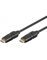 KABEL HIGH SPEED HDMI 360° ETHERNET 2M CZARNY 61286 GOOBAY - nr 1