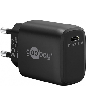 SZYBKA ŁADOWARKA USB-C™ PD (20 W) CZARNA 65405 GOOBAY nr 1