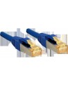 LINDY RJ-45/RJ-45 kat.7 Niebieski 0.3m (47275) - nr 5