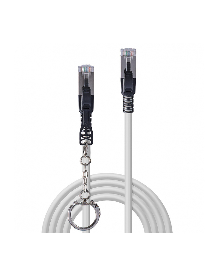 Lindy kabel sieciowy Szary 2 m Cat6a S/FTP (S-STP) (47604) główny