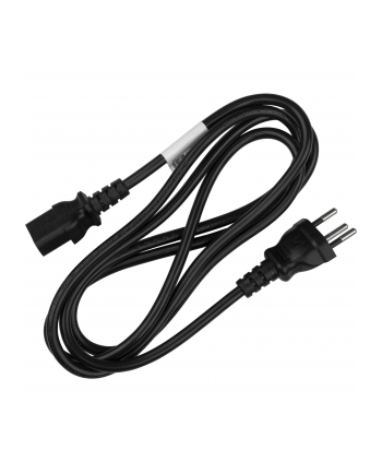 Dinic CB-N-S-I kabel zasilające Czarny 1,8 m Wtyczka zasilająca typu J C13 panel