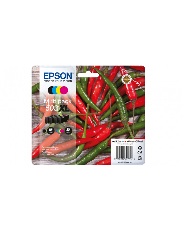 Epson 503 CMY +503XL CMYK Multipack główny