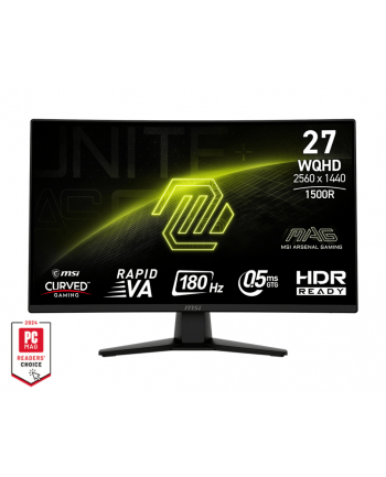 MSI 27'' MAG GAMING Curve 274CQFDE 180Hz nr 1