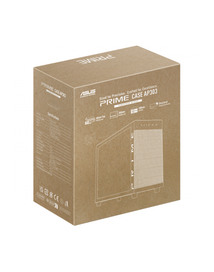 Asus Prime AP303 TG czarny (90DC00V0B39010) główny