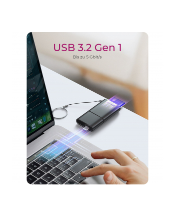 Czytnik kart Flash Icy box 2w1 USB-A/C (IBCR204CU3) nr 2