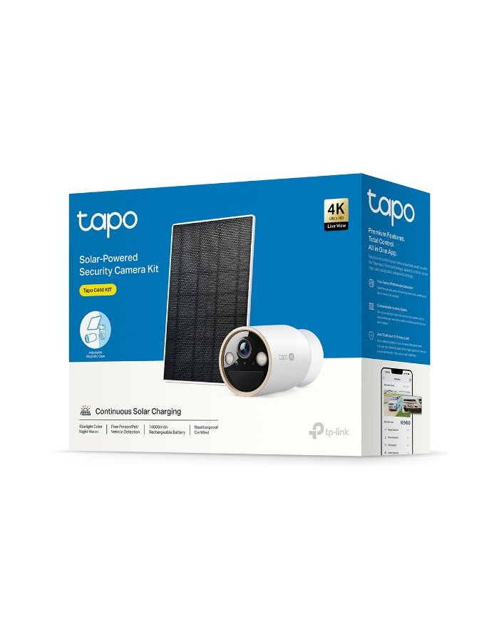Tp-Link Tapo C460 Kit(Eu) Solar-Powered Security Kamera Kit (TAPOC460KITEU) główny