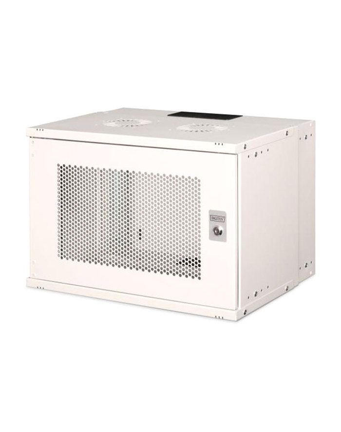 Digitus Szafa sieciowa wisząca 19'' 7U SOHO PRO 370 x 540 x 400mm drzwi perforacja szary niezłożona 60kg (DN49208) główny