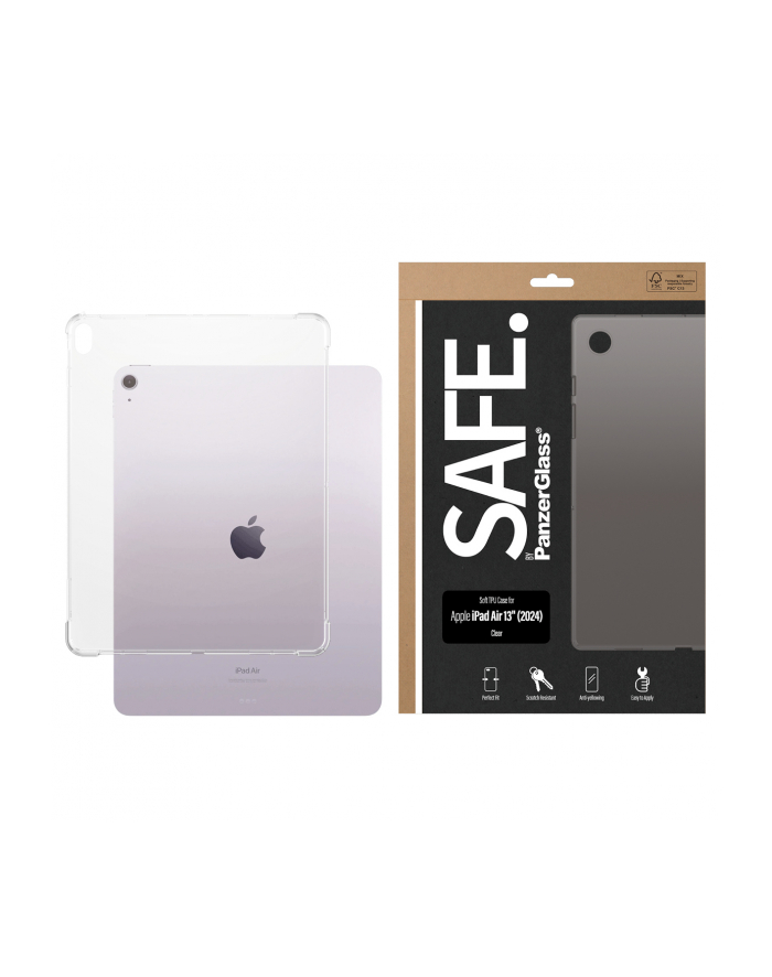 Etui do tabletu PanzerGlass iPad Air 13 2024 Przeźroczysty SAFE95744 główny