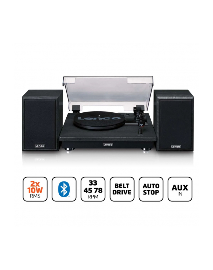 Gramofon LENCO LS-100BK Czarny (LS100BK) główny