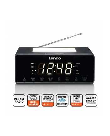 Radio Lenco CR-540BK Czarny nr 1