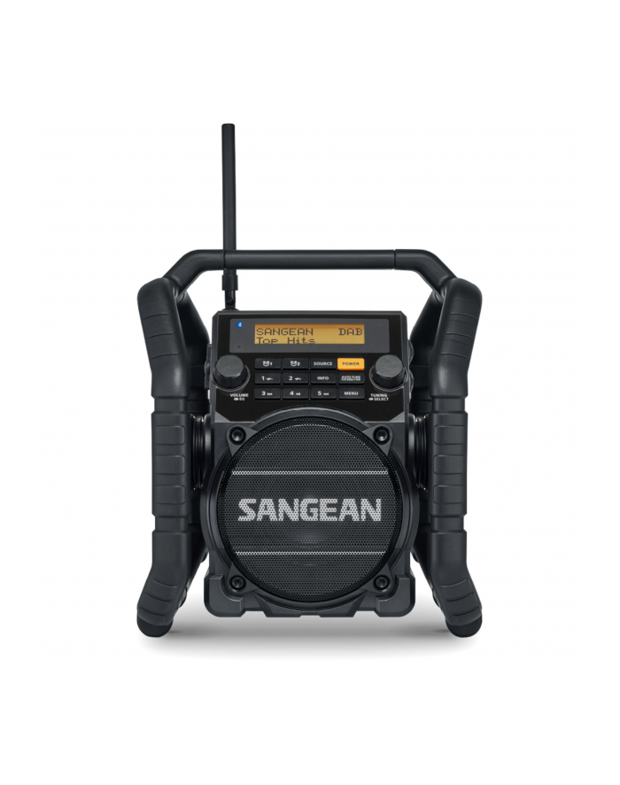 Radio Sangean U-5 DBT Czarny główny