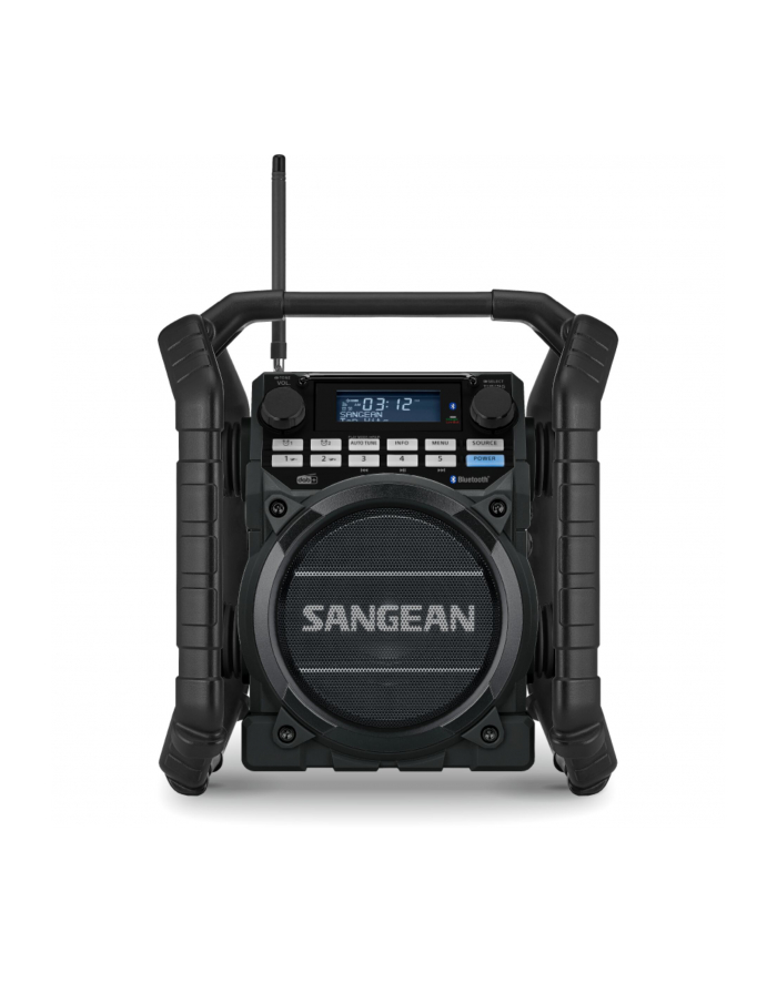 Radio Budowlane Sangean U-4 DBT Black BT USB DAB+ główny