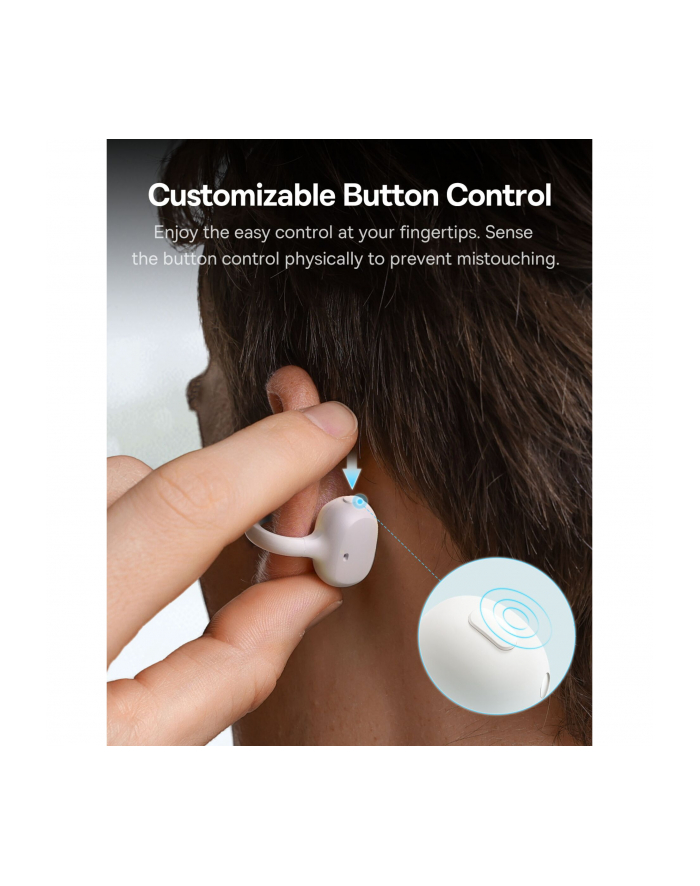 Baseus Bowie MC1 Białe (A0008350112600) główny