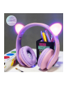 Powerlocus P2 Kids Kocie Uszy Fioletowo-Różowy - nr 3