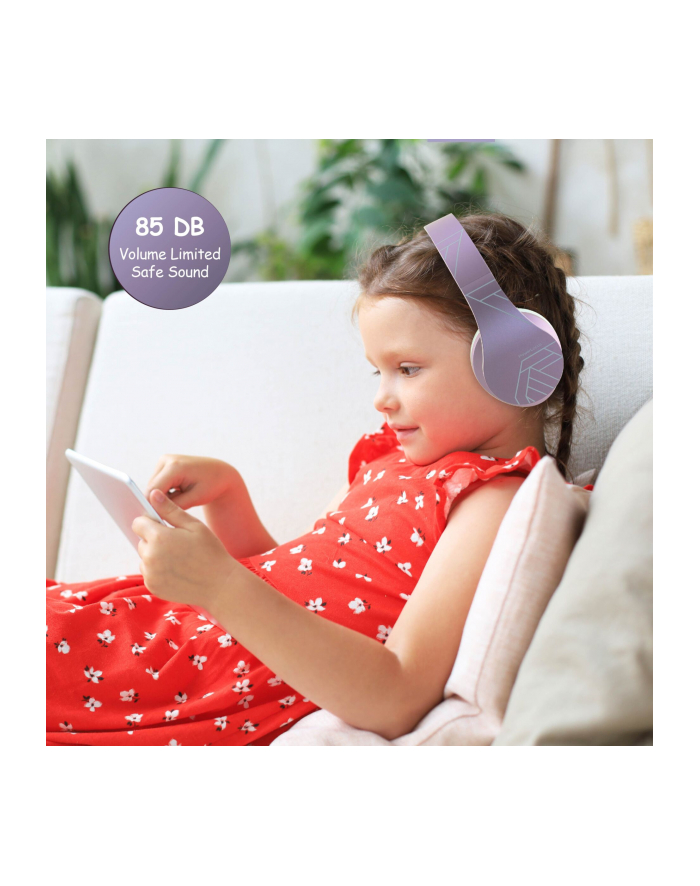 Powerlocus P2 Różowo-Białe (PWLP2KIDSMETALPURP) główny