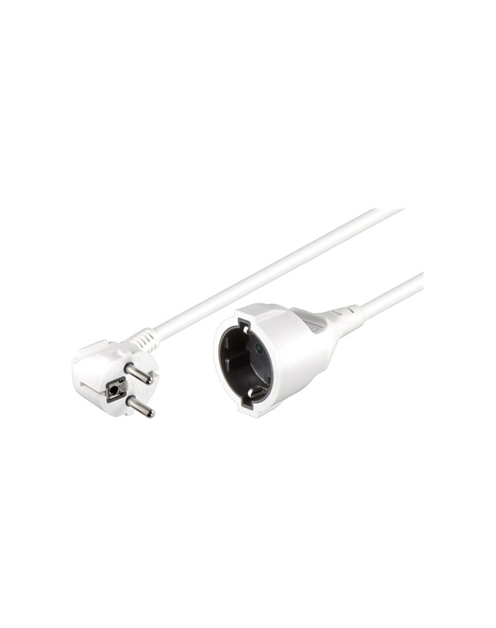 Goodbay 93088 kabel przedłużający, 1-krotny, 5 m, biały główny