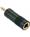 Adapter AV Lindy Stereo Jack 3.5mm - 6.3mm - nr 1