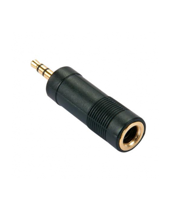 Adapter AV Lindy Stereo Jack 3.5mm - 6.3mm