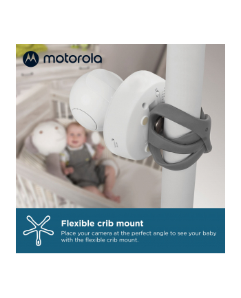 Motorola Nursery 41999000007I Regulowane Akcesoria Montażowe Stargrip Do Monitorów Motorola, Czarny, 1 Sztuka