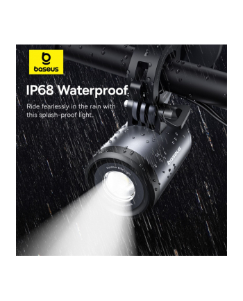 Baseus Primetrip Bike Light 2 In 1 Set Black (C1256900012100) nr 2