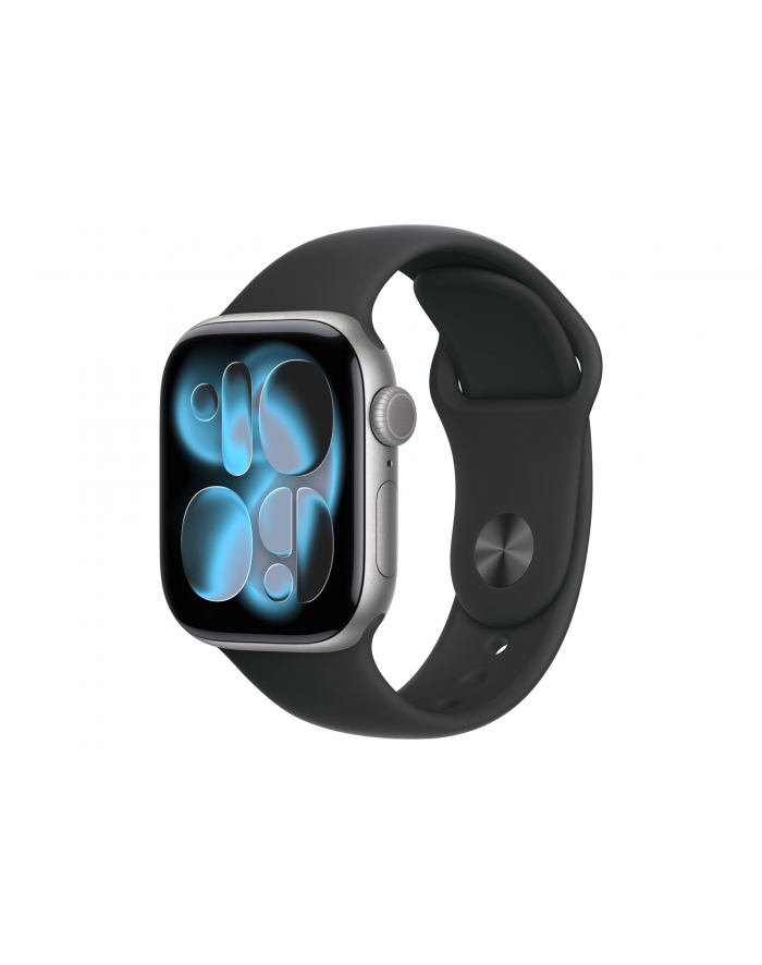 Apple Watch Series 11 GPS 42mm Space Grey Aluminium Case with Black Sport Band - M/L,Model A3331 główny