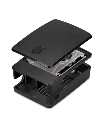 Raspberry Pi Oficjalna Obudowa Do 5 Czarna Z Wentylatorem