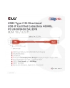 Club 3D Kabel Usb Club3D 2 Typ C Pd 240W / 480Mb 4M St/St Retail - nr 10