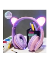 Powerlocus P2 Kids Kocie Uszy Fioletowo-Różowy - nr 3