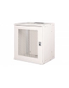 Digitus Szafa sieciowa wisząca 19'' 12U SOHO PRO 595 x 540 x 400mm drzwi perforacja szary niezłożona,60kg (DN49210) - nr 1