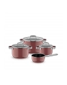 Wmf Komplet Garnków Fusiontec Mineral Pro 4szt. Rose Quartz 0518955290 - nr 1
