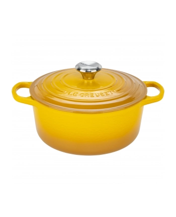Le Creuset Signature Bräter rund 24 cm nectar nr 2
