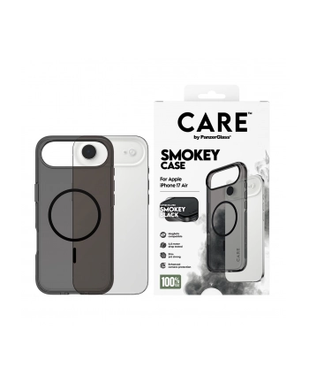 CARE by PanzerGlass Case Urban Expl Smokey BK MagSafe iP Air