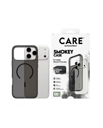 CARE by PanzerGlass Case Urban Expl Smokey BK MagSafe iP 17 P M