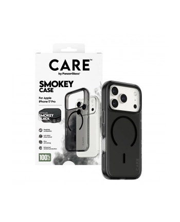 CARE by PanzerGlass Case Urban Expl Smokey BK MagSafe iP 17 Pro