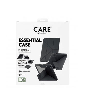CARE by PanzerGlass TPU   czarny Essential etui iPad Pro 13 nr 2