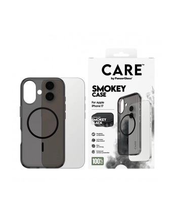 CARE by PanzerGlass Case Urban Expl Smokey BK MagSafe iP 17