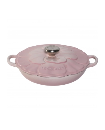 Le Creuset Garnek Profesjonalny Gourmet z platkami 26cm rozowy nr 1