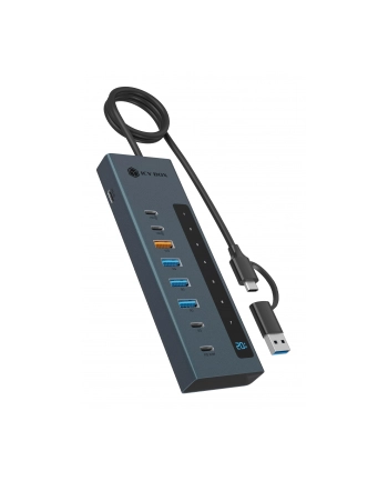 ICY BOX IB-HUB1743-CPD 9-in1 HUB mit PD und USB-C/USB-A nr 1