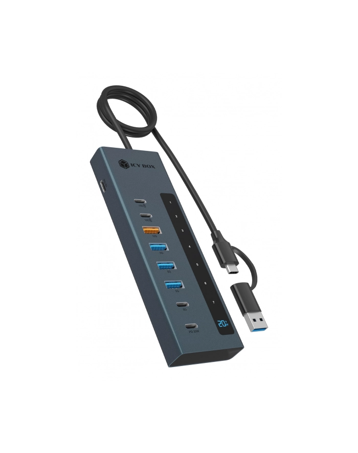 ICY BOX IB-HUB1743-CPD 9-in1 HUB mit PD und USB-C/USB-A główny