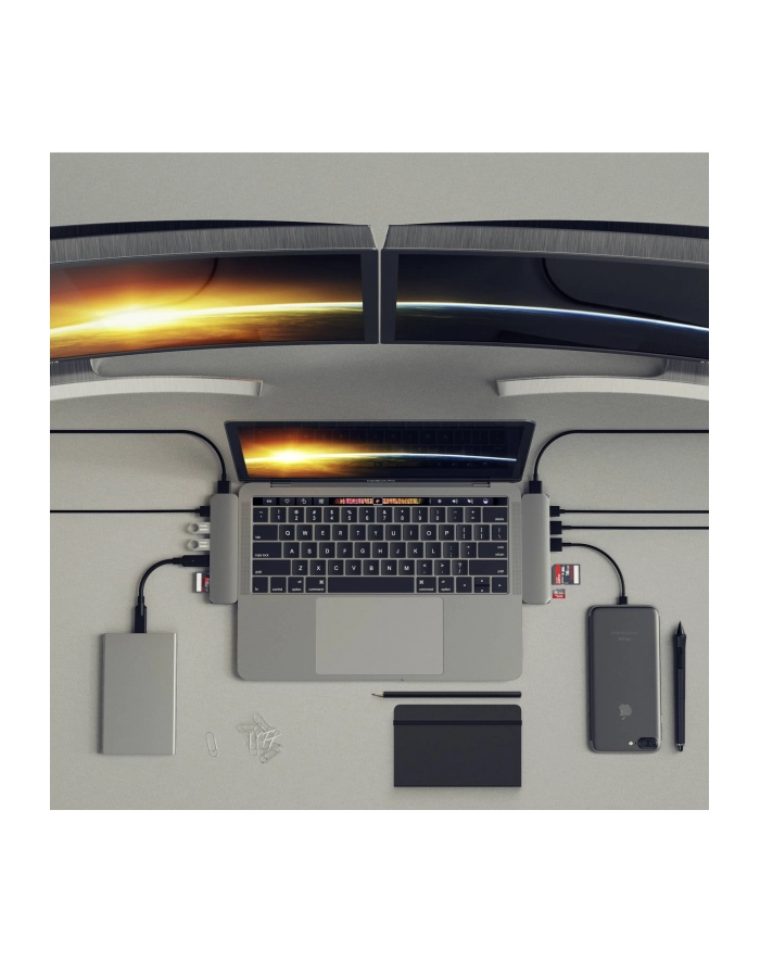 Satechi Type-C Pro Hub 4K HDMI space gray główny