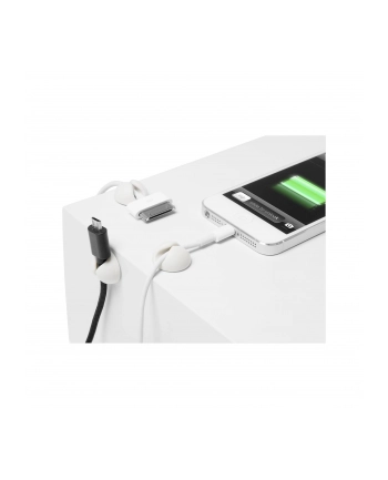 Bluelounge CableDrop Mini 9-cio pak, bialy