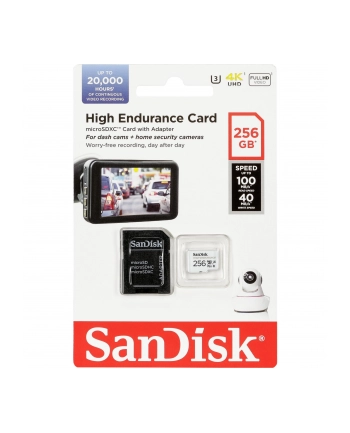 SanDisk High Endurance     256GB microSDXC     SDSQQNR-256G-GN6IA nr 1
