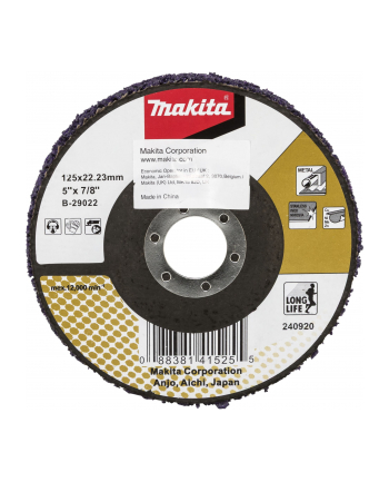 Makita Plyta Czyszczaca LL 125mm