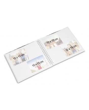 Hama  Fine Art  Spiral NewBlack 28x24 50 białye Seiten    9831