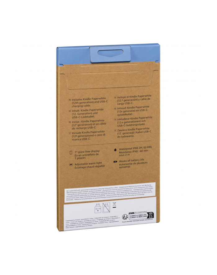 Kindle PaperBIAŁY 16GB czarny główny