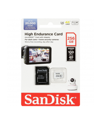 SanDisk High Endurance     256GB microSDXC     SDSQQNR-256G-GN6IA nr 1