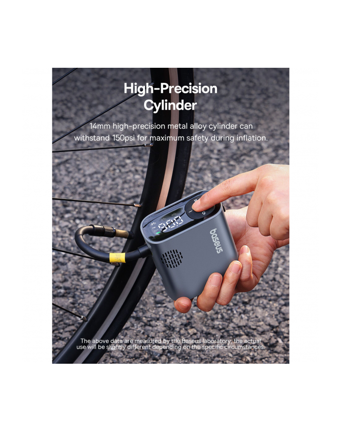 Baseus PrimeTrip Series Velopumpe Cosmic czarny główny